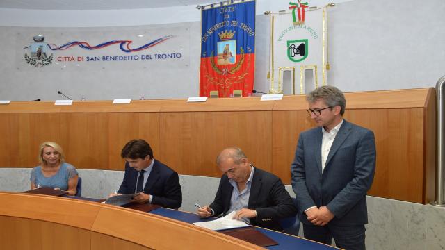 Regione Marche, firmato l'Accordo per la realizzazione dell'ospedale a San Benedetto del Tronto