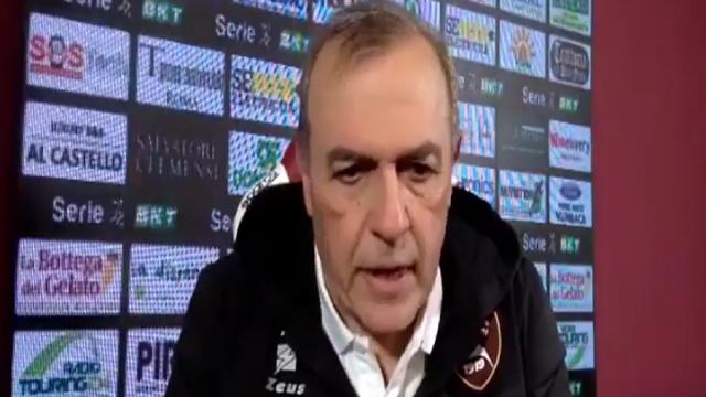 Reggina-Salernitana 0-0, la voce di Castori post gara