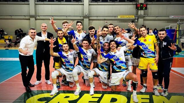 Pallavolo Serie A3, la Videx Grottazzolina supera 3-1 Portamaggiore in trasferta