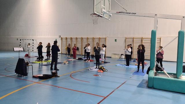 Unione Sportiva Acli Marche, successo per il corso di yoga olistico a Grottammare