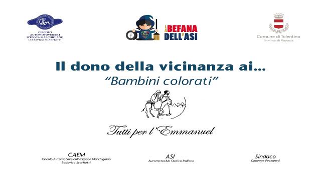 Caem-Scarfiotti, donazione alla Onlus ''Tutti per Emmanuel'' di Tolentino