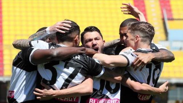 Benevento-Udinese 2-4, highlights