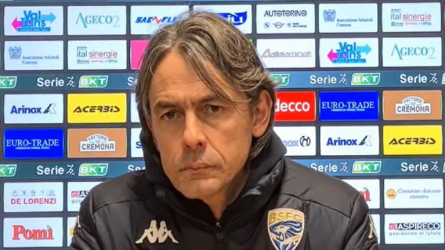 Cremonese-Brescia 2-1, voci Pecchia (“Bellissimo clima, avanti così”) e Inzaghi (“Ce la siamo giocata alla pari”)