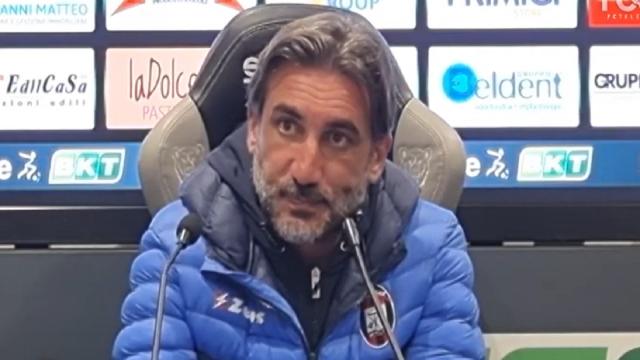 Alessandria-Crotone 1-0, le voci di Longo e Modesto (''Dobbiamo eliminare stupidaggini'')