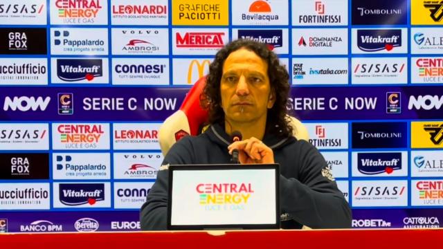 Perugia-Ascoli 2-1, la voce di Cudini in sala stampa: “Pari sarebbe stato meritato, bisogna essere più lucidi”