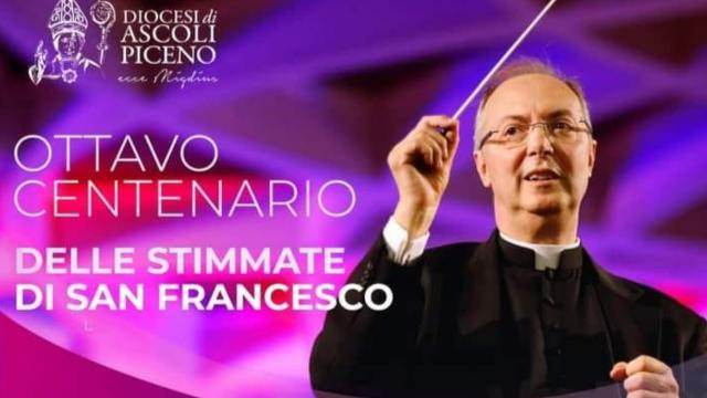 Ascoli Piceno, Monsignor Marco Frisina per l'ottavo centenario delle stimmate di San Francesco