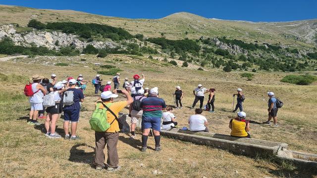 ''Il valore sociale dello sport'', successo di partecipanti per l’escursione sull’anello delle fonti di Arquata