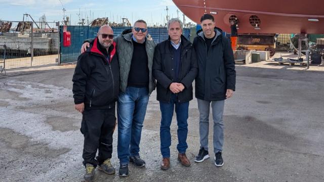 Il varo della Cpt Frank al porto di San Benedetto porta la firma delle eccellenze della cantieristica navale Cna