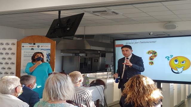 ''Il benessere a tavola con il pesce azzurro'', pensionati e studenti a scuola di prevenzione ed educazione alimentare 