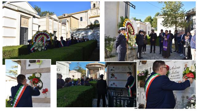Monteprandone, cerimonia al Civico Cimitero per commemorare i defunti. Amministrazione comunale ricorda ex sindaci