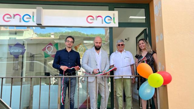 A Comunanza inaugurato nuovo spazio Enel per offrire ai cittadini maggiori servizi