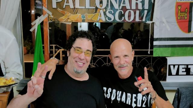 Ascoli Calcio, Casagrande travolto d'affetto anche alla cena organizzata da 'Pallonari' e 'Veterani'