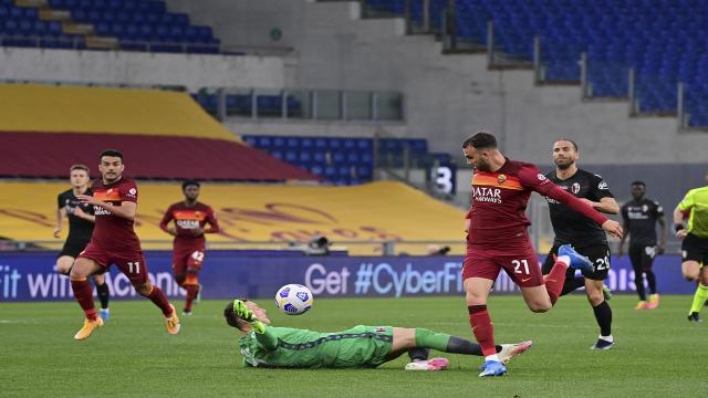 Roma-Bologna 1-0, highlights