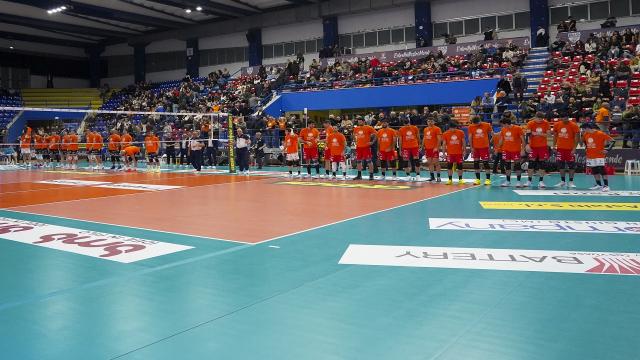 Volley SuperLega: la Yuasa Battery Grottazzolina ci mette il cuore, ma la Lube non si fa intenerire