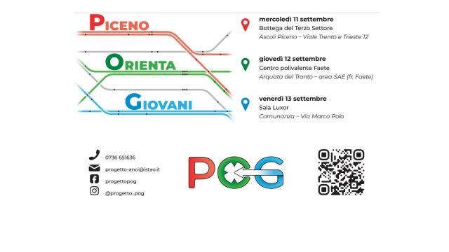 Progetto ''Piceno Orienta Giovani'': tre workshop ad Ascoli, Arquata del Tronto e Comunanza