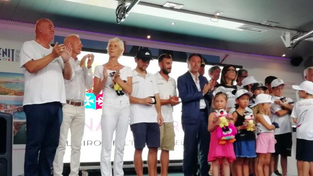 Circolo Nautico Sambenedettese, terzo posto per Pincherle e Novelli nella tappa 'Nastro Rosa Tour' Vieste-S.Benedetto