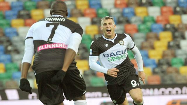 Udinese-Verona 2-0, highlights