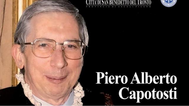 San Benedetto del Tronto, aperto il bando per l’assegnazione del 2° Premio ''Piero Alberto Capotosti''