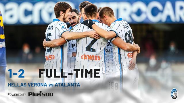 Verona-Atalanta 1-2, highlights