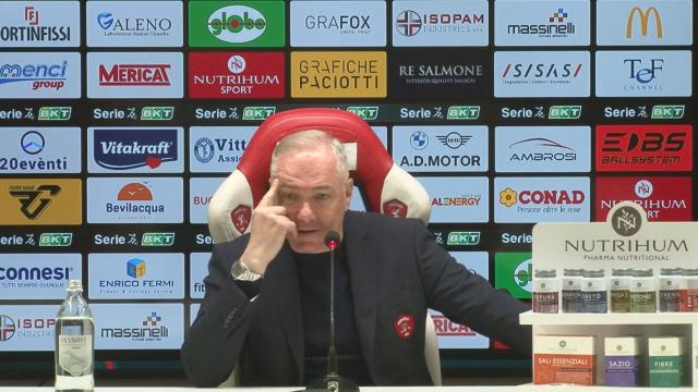 Perugia-Lecce 1-1, voci Alvini (“Prova straordinaria con la prima della classe”) e Baroni (“Chiuso ciclo difficile”)