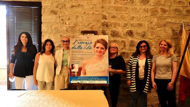Ascoli Piceno, presentato evento benefico ''L'essenza della vita'' in memoria di Aurora Stella