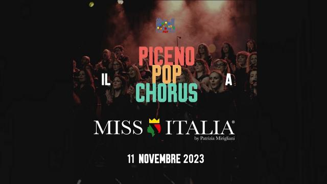 Miss Italia 2023, il Piceno Pop Chorus protagonista nella serata finale a Salsomaggiore