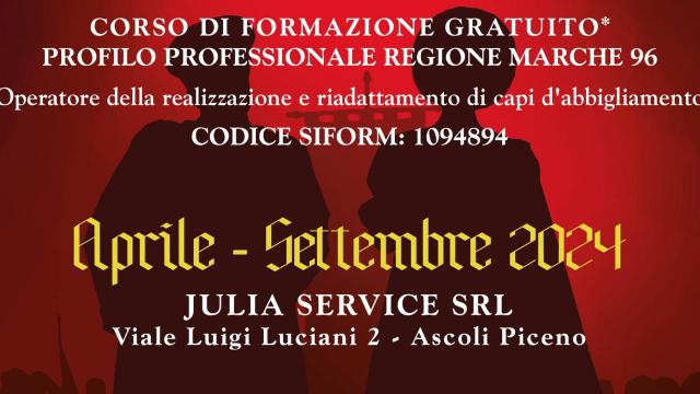 Quintana Ascoli Piceno, corso di formazione gratuito di 'Realizzazione e riadattamento del costume storico'