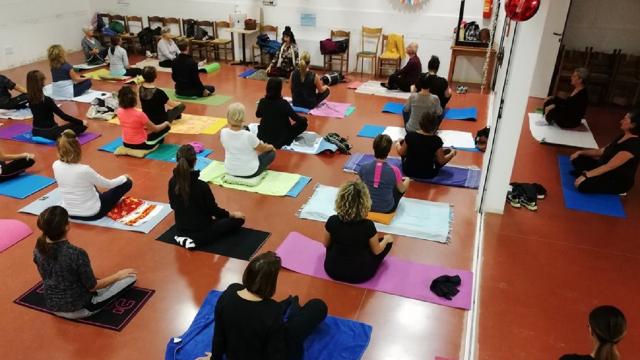 Grottammare, corso di yoga olistico presso i locali del Centro sociale Ischia I