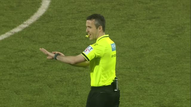 Sestri Levante-Ascoli a Colaninno di Nola. Ha arbitrato tre volte i liguri con due sconfitte