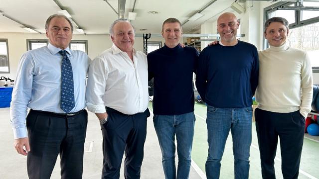 Ascoli Calcio: Pulcinelli al Picchio Village per incontrare Carrera, staff tecnico e squadra