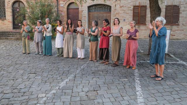 Montalto delle Marche teatro dell'esperienza artistica ''Voci dal Cassero – sesta azione sonora in forma di rito''