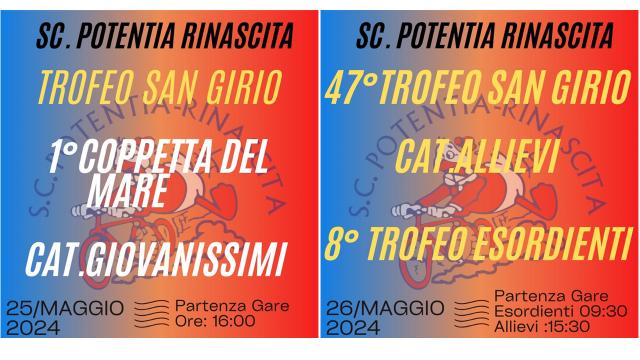 Ciclismo: fine settimana ricco di appuntamenti con Trofeo San Girio, Coppetta del Mare e Trofeo San Gabriele