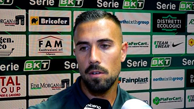 Ascoli-Sampdoria 1-1, voce Falzerano in zona mista: “Rammarico per non aver vinto. Bella alchimia con il mister”