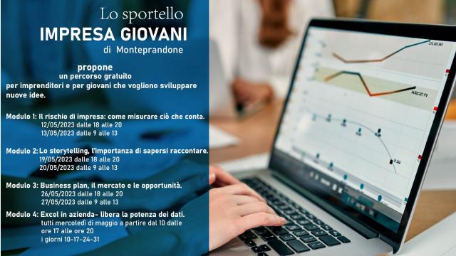 Monteprandone, al GiovArti corso gratuito per giovani imprenditori 