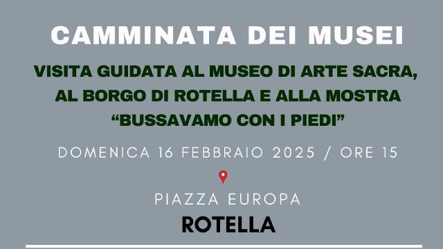 Unione Sportiva Acli, tappa a Rotella per il progetto 'Camminata dei musei' 
