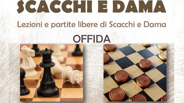 Unione Sportiva Acli Marche Aps: Offida, lezioni e partite libere di scacchi e dama alla sala Pertini 