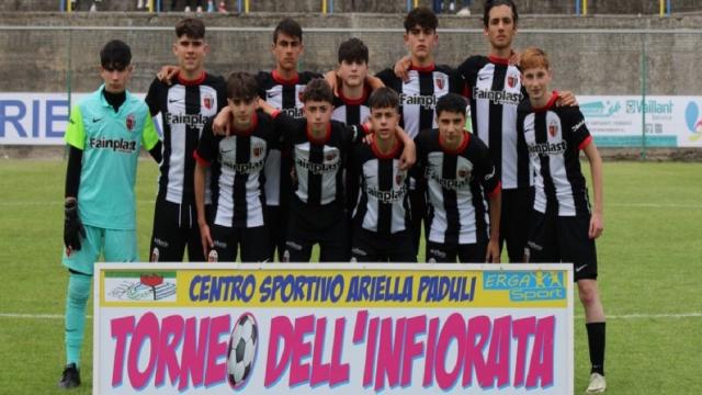 Ascoli Calcio, quarto posto per l'Under 14 di Bonfiglio al Torneo dell'Infiorata a Paduli