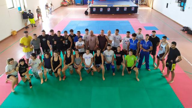 Kickboxing, la Nazionale torna a Cupra Marittima in vista degli Europei in Turchia