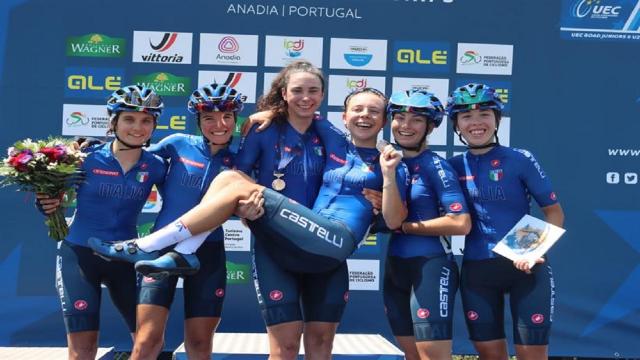 Ciclismo, da Anadia a Boario Terme soddisfazioni per le Marche. Argento europeo per la Ciabocco