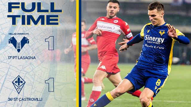 Verona-Fiorentina 1-1, highlights