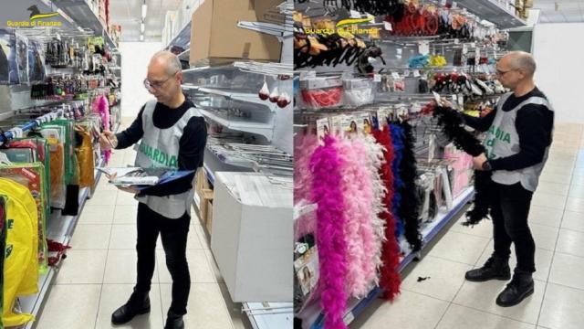 Guardia di Finanza, a Civitanova Marche sequestrati 1.600 articoli insicuri per la salute dei consumatori
