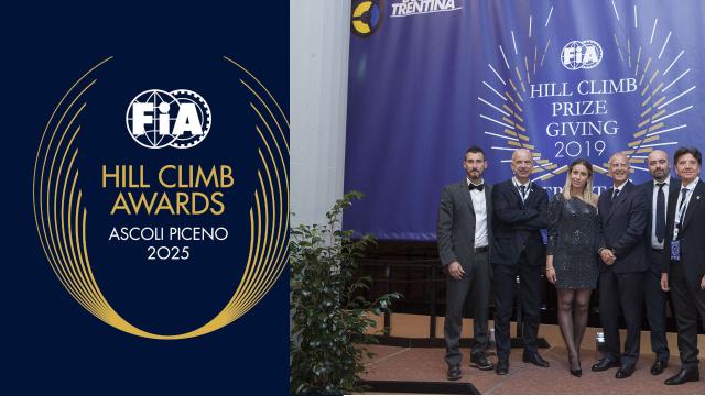 Ascoli Piceno, attesa per le premiazioni FIA del Campionato Europeo della Montagna