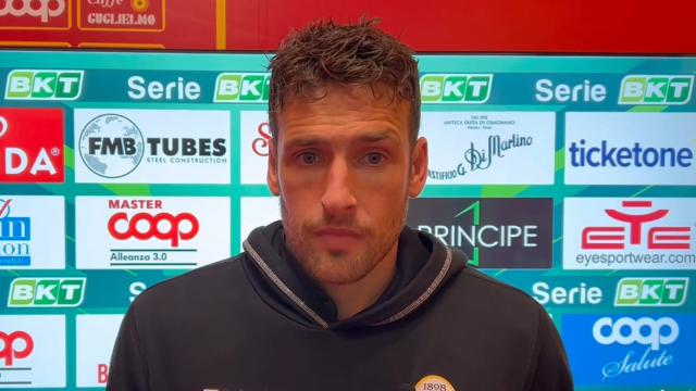 Catanzaro-Ascoli 3-2, la voce di Botteghin in sala stampa: “Fino all'espulsione pensavo di poter uscire con i tre punti”