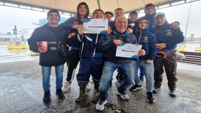 Apsd San Benedetto Colmic, Zefferino Guidi vince a Civitavecchia il Trofeo di Natale per Telethon