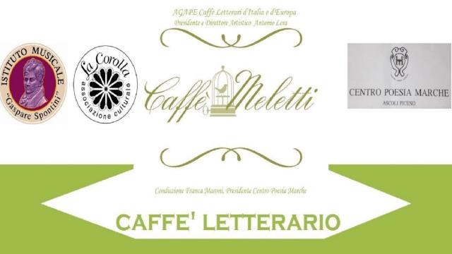 Ascoli Piceno, al Caffè Meletti la poetessa Franca Maroni con le voci bianche del coro ''La Corolla Spontini''