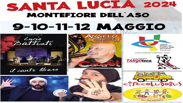 Montefiore dell'Aso, appuntamento con la festa patronale di Santa Lucia