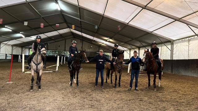 Gli allievi del Centro Ippico Piceno allo stage con Antonio Tabarini: verso Fieracavalli Verona