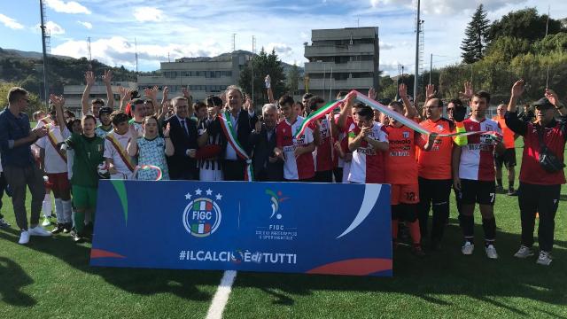 Ascoli Piceno, inaugurato nuovo campo di Monterocco con il torneo paralimpico. Stallone: ''Terreno all'avanguardia''