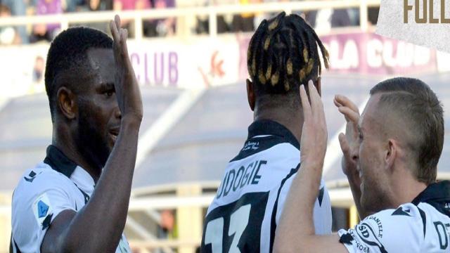 Fiorentina-Udinese 0-4, highlights