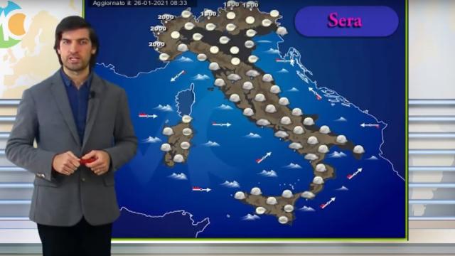 Meteo, la situazione ad Ascoli e nelle Marche per Giovedì 28 Gennaio